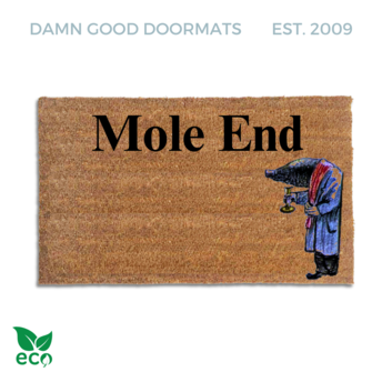 Mole End | Wind in the Willows doormat | Damn Good Doormats