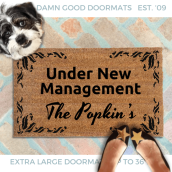Under new management | Personalized Realtor gift