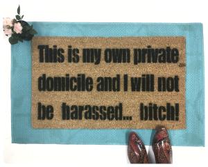 this is my private domicile and I will not be harassed bitch, breaking bad