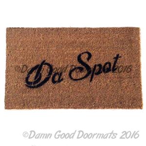 Da Spot funny ironic doormat