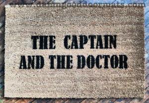 Dr Who doormat