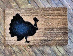 Thanksgiving Turkey holiday doormat
