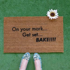 On your mark , Set, bake! Great British Bake off