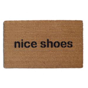 ONE LINE nice shoes doormat