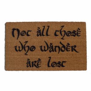 JRR Tolkien Not all those who wander are lost nerd doormat