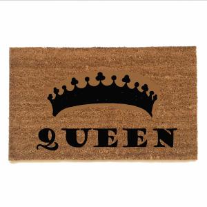 The QUEEN crown royal doormat