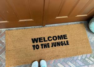 doublewide Welcome to the Jungle Gun N’ Roses doormat