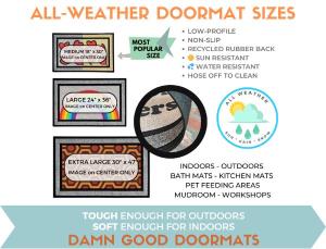 Overlook Hotel Doormat —The Shining Carpet Pattern