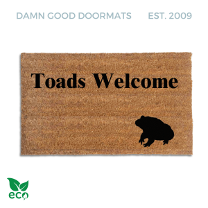 Toads Welcome | Wind in the Willows doormat 