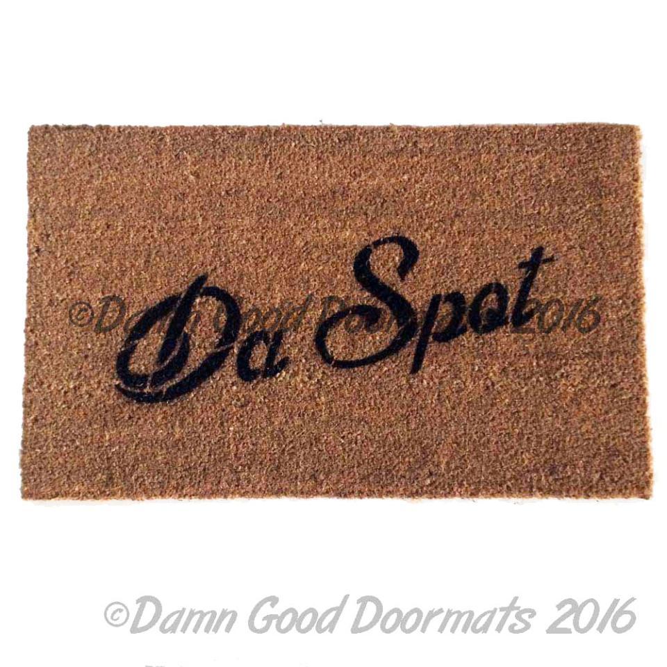 Da Spot funny ironic doormat