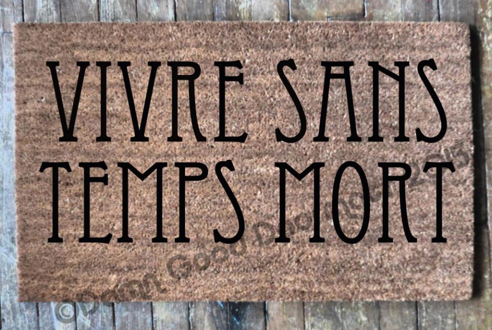 vivre sans temp mort