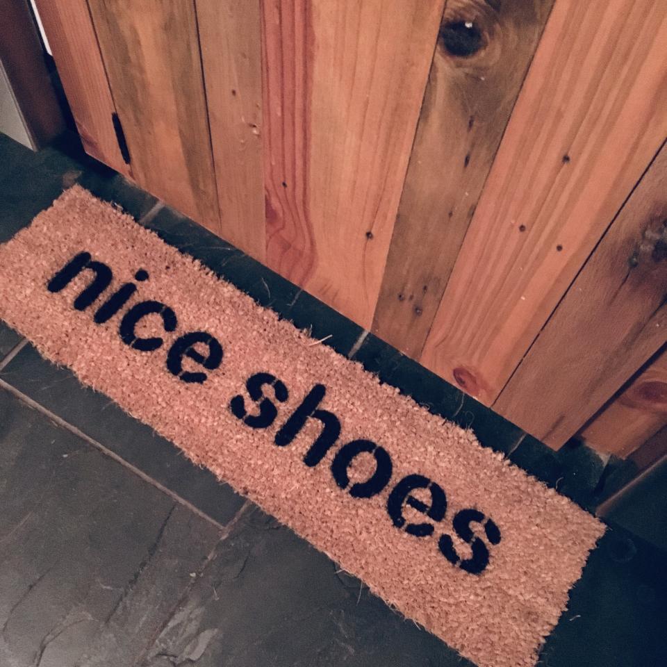 dope kicks/shoes doormat