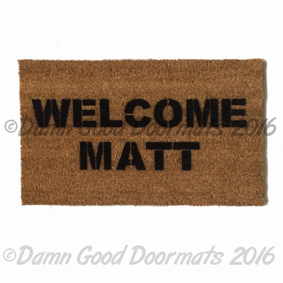 Welcome Homie™ funny door mat  doormat eco friendly Home