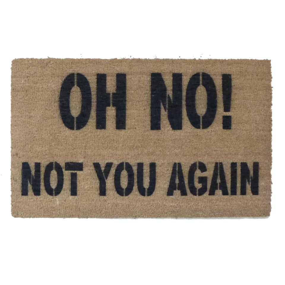 Later Gator, In awhile Crocodile™ preppy doormat