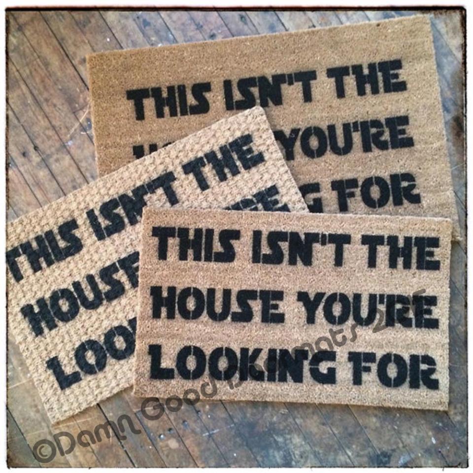 PUG Yoda Gorgeous Star Wars doormat