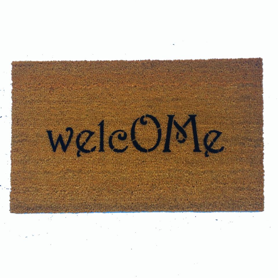 Be the change Gandhi peace doormat