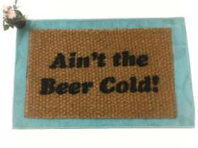 Ain't the Beer cold! Baltimore Orioles Baseball doormat