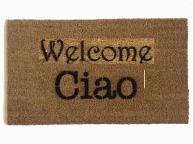 Ciao Italian doormat