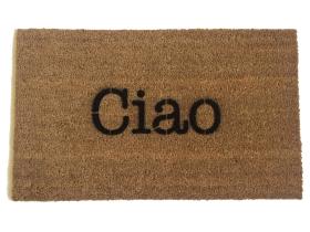 ciao italian welcome mat