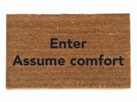 Coneheads, Enter. Assume comfort doormat