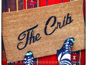 The Crib entrance doormat