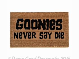 Goonies never say die coir outdoor Doormat