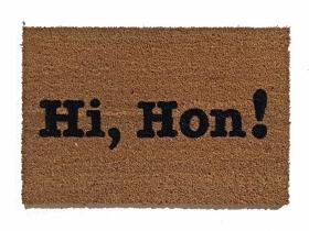 Hi Hon Baltimore style outdoor coir doormat
