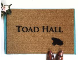Wind in the Willows, Toad Hall doormat Hand Painted