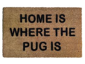 Home is where the PUG is doormat