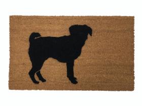 puggle pug beagle funny doormat