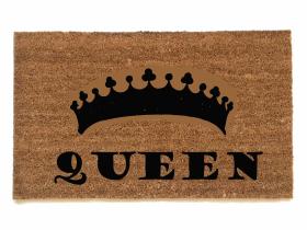 The QUEEN crown royal doormat
