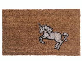unicorn fairy tale medieval cute sweet doormat