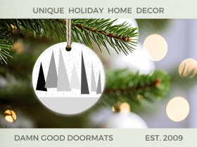 Gothic Christmas Ornaments