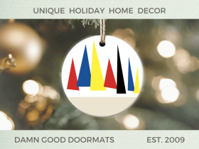 Bauhaus Christmas Ornaments