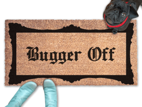 Bugger Off | Go Away doormat