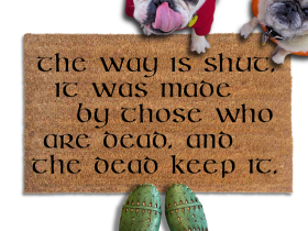 Tolkien Quote Nerdy Halloween | Tolkien Quote | The Dead Keep it